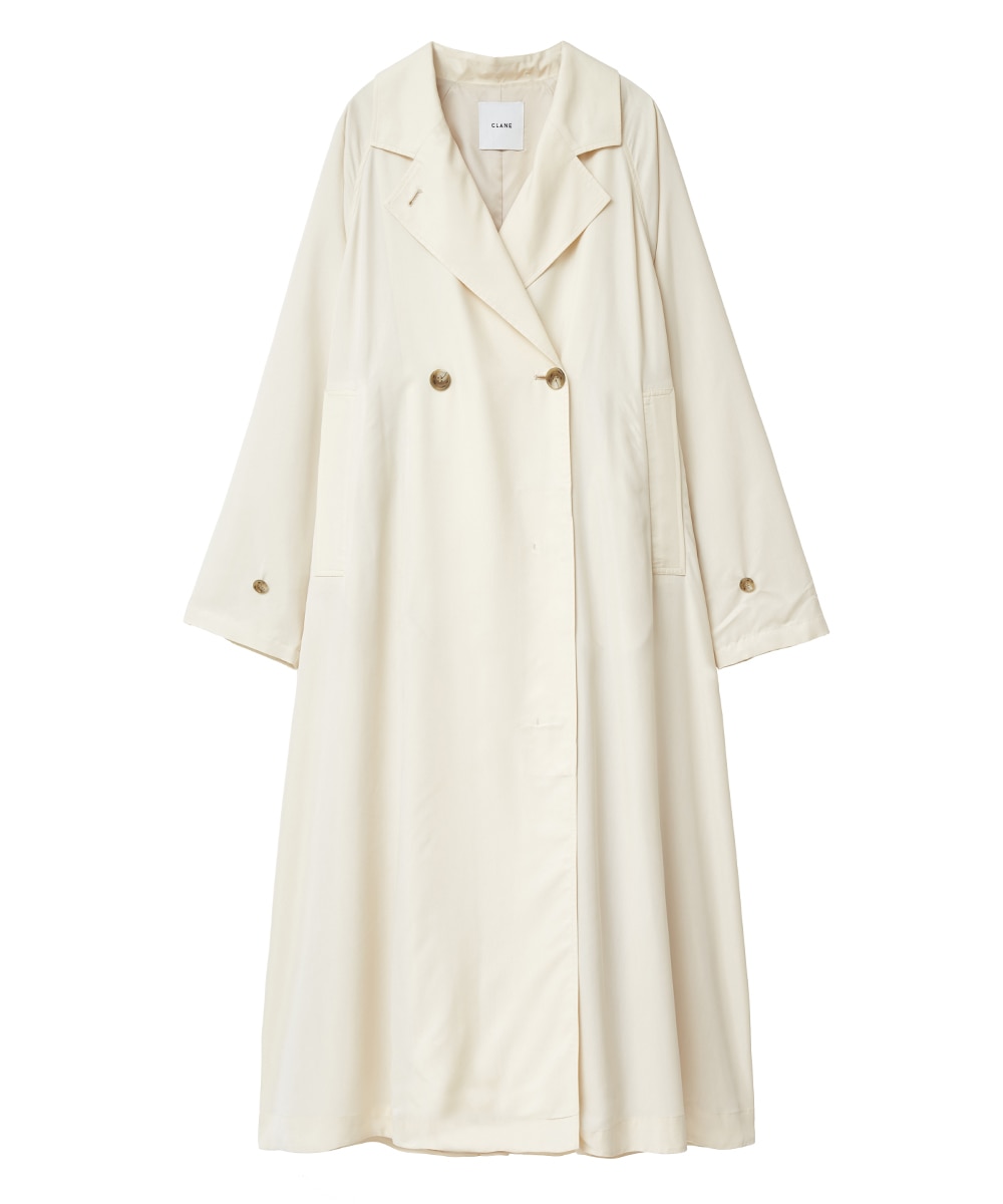 BACK GATHER DRESS TRENCH COAT｜OUTER(アウター)｜CLANE OFFICIAL 