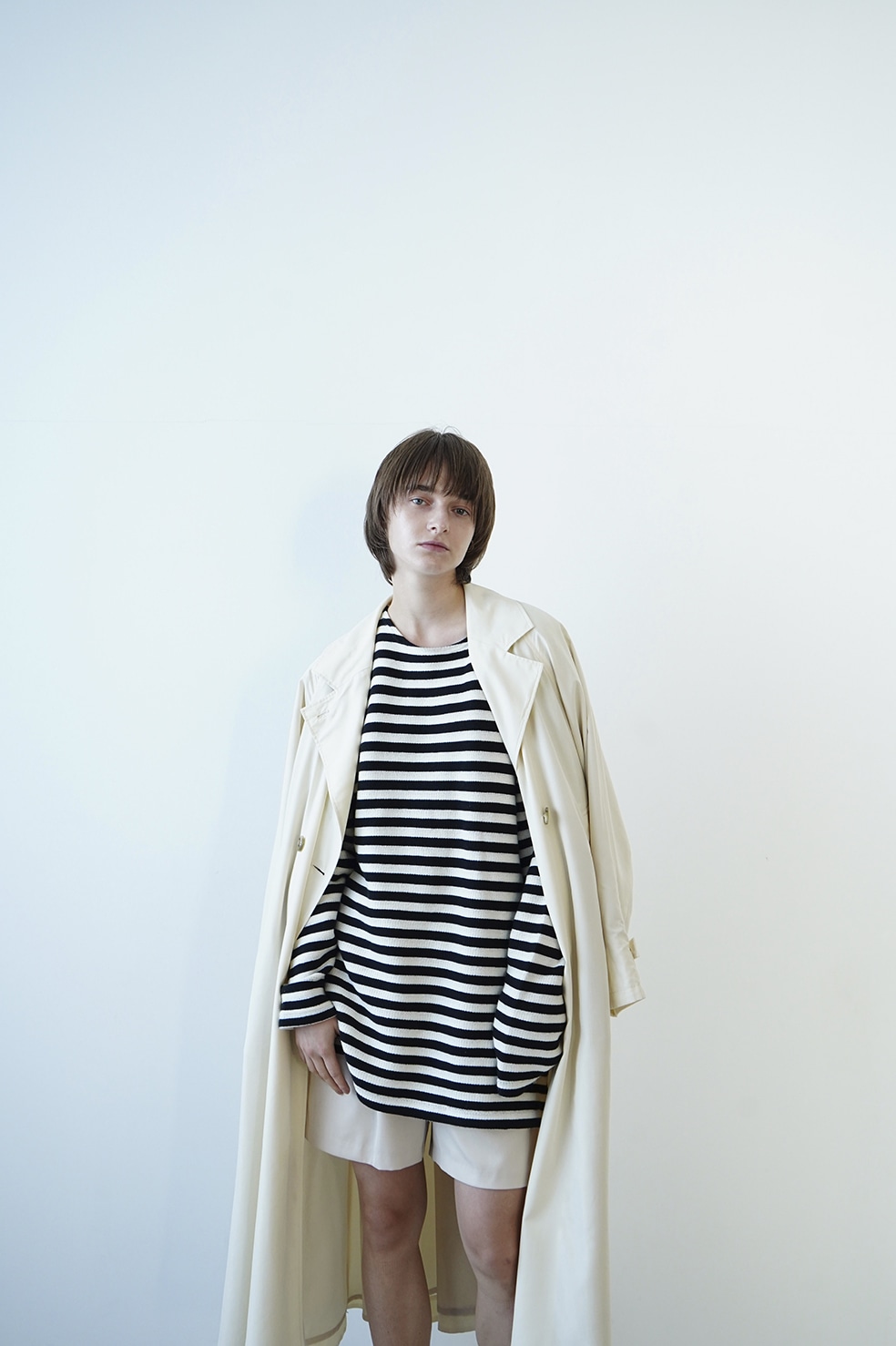 BACK GATHER DRESS TRENCH COAT｜OUTER(アウター)｜CLANE OFFICIAL