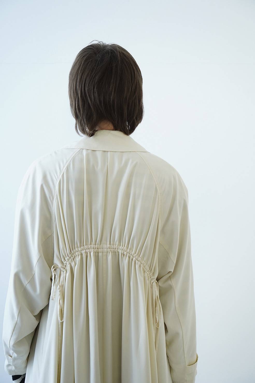 BACK GATHER DRESS TRENCH COAT｜OUTER(アウター)｜CLANE OFFICIAL