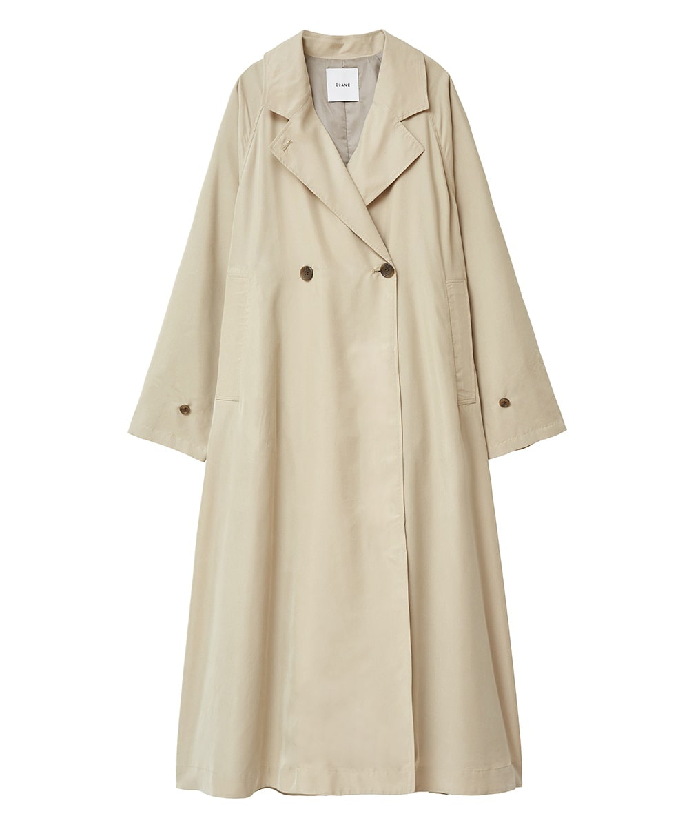 BACK GATHER DRESS TRENCH COAT｜OUTER(アウター)｜CLANE OFFICIAL