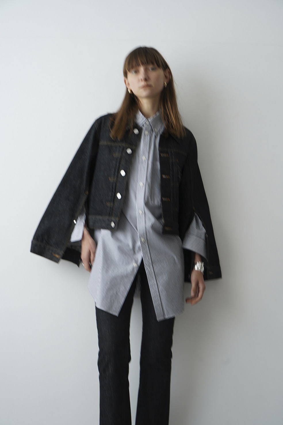 BELL SLEEVE COMPACT JEAN JACKET｜OUTER(アウター)｜CLANE OFFICIAL