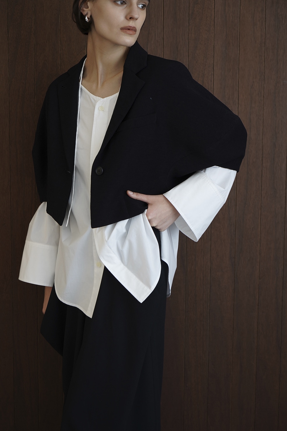 LANTERN SLEEVE JACKET｜OUTER(アウター)｜CLANE OFFICIAL ONLINE STORE