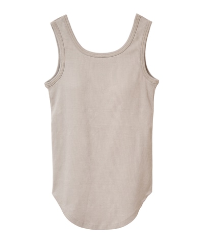 CLANE BACK OPEN CUP TANK TOPS