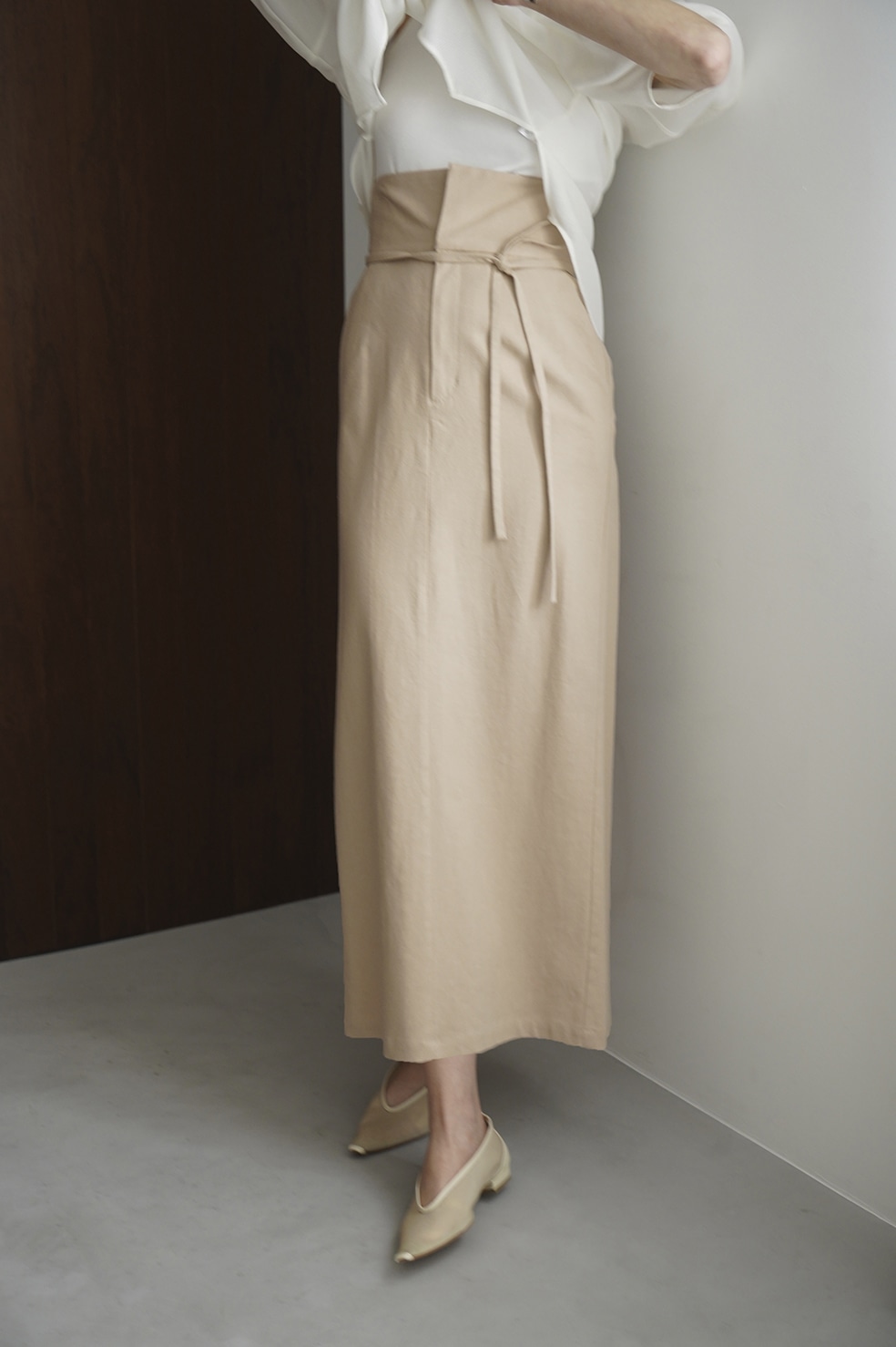 クラネ正規品 CLANE 2WAY FOLD STRAIGHT SKIRT tic-guinee.net