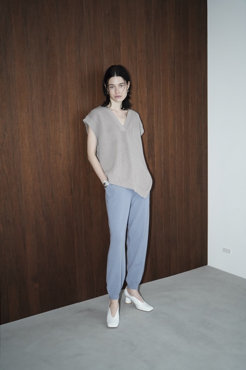 SLIM KNIT PANTS
