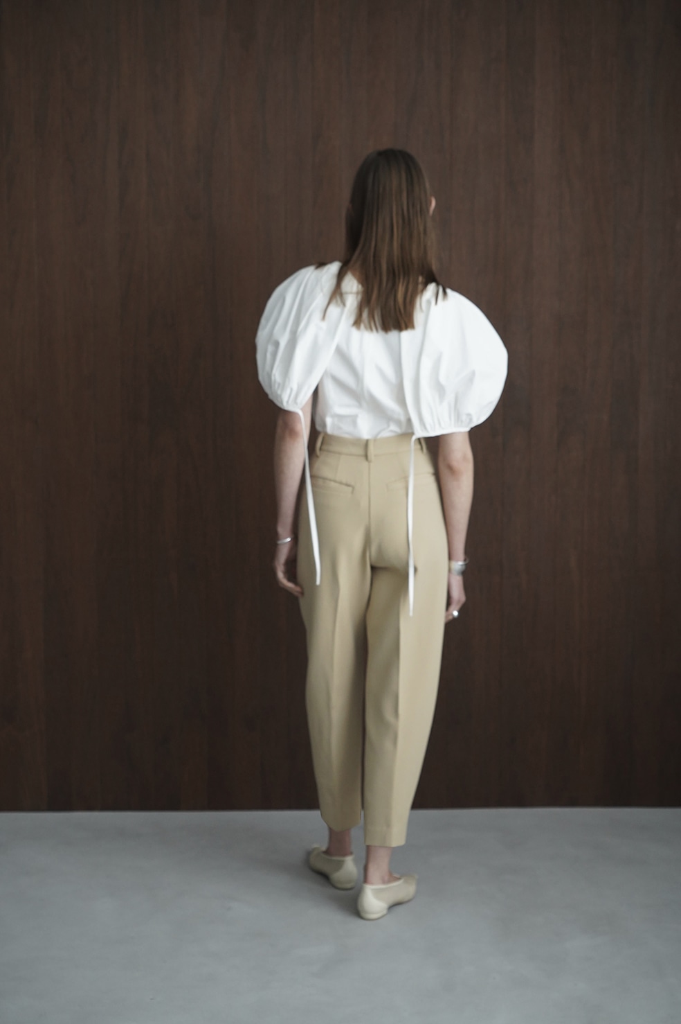 ROUNDED LINE TUCK PANTS｜SKIRT/PANTS(スカート/パンツ