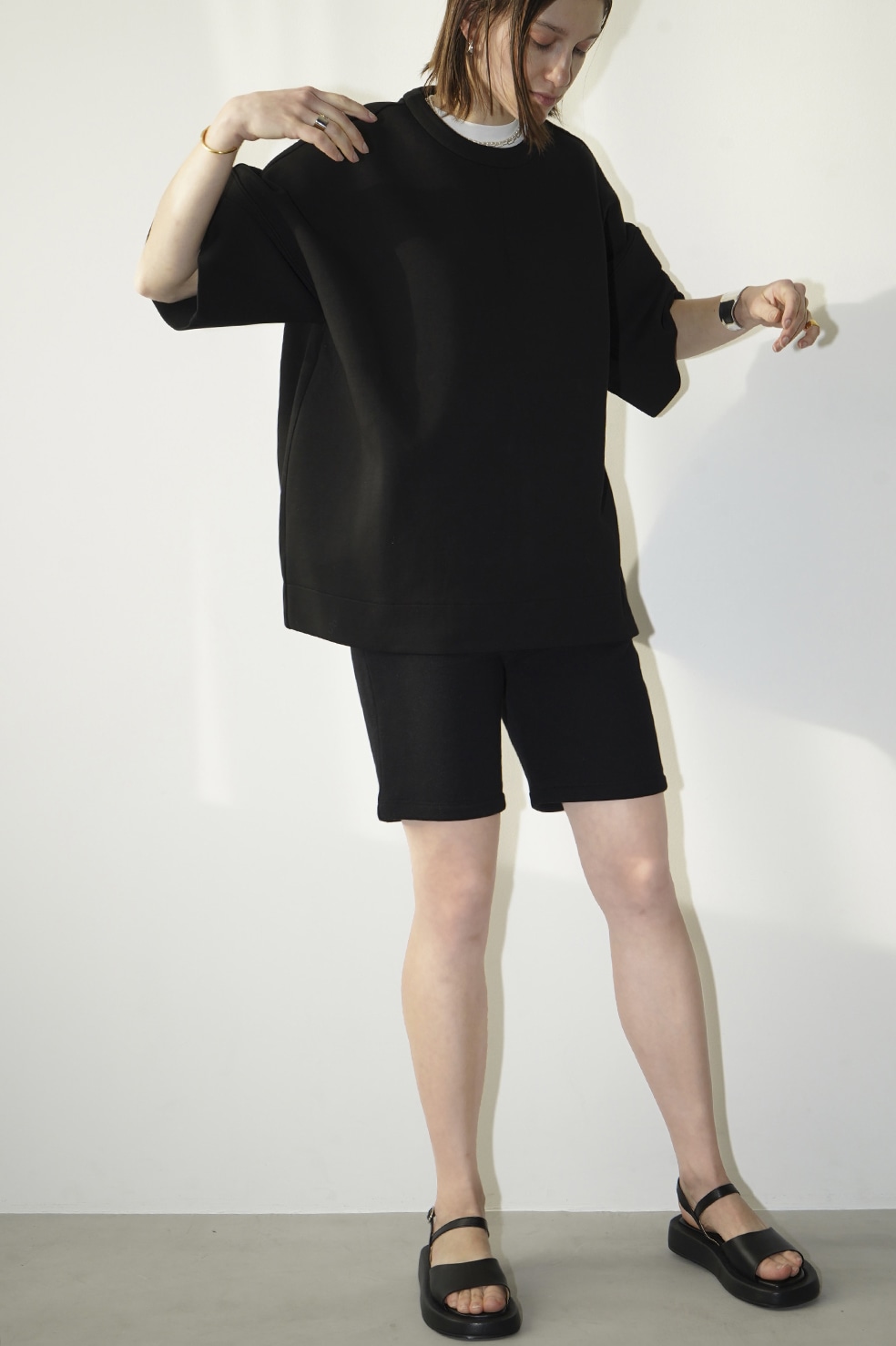 C SWEAT HALF PANTS｜SKIRT/PANTS(スカート/パンツ)｜CLANE OFFICIAL