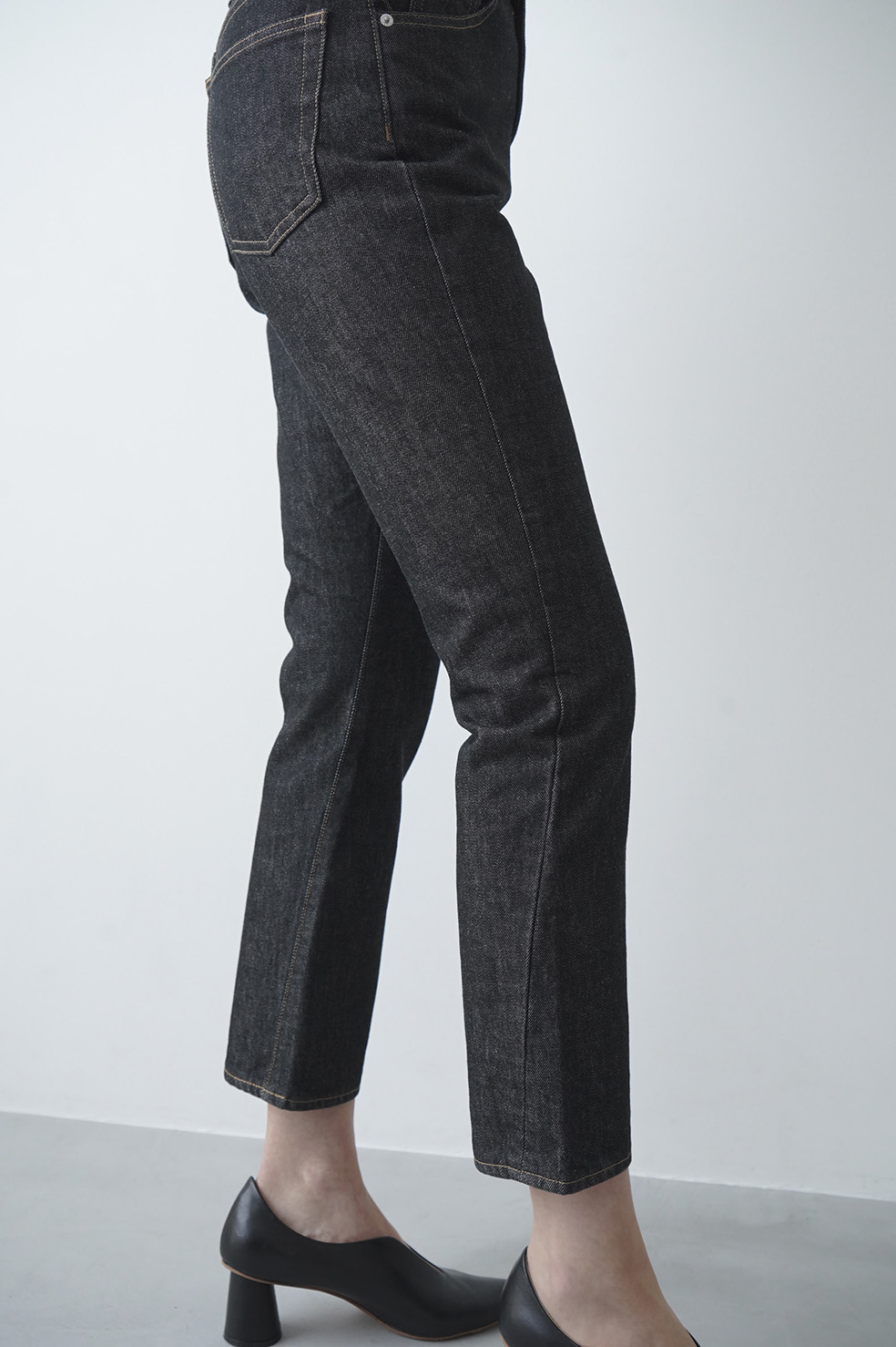 CLANE SECRET DENIM PANTS BLACK サイズ1-