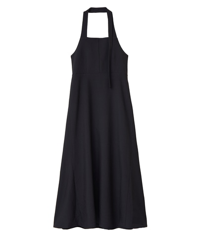 HALTER NECK LONG ONE PIECE｜DRESS(ドレス)｜CLANE OFFICIAL ONLINE STORE