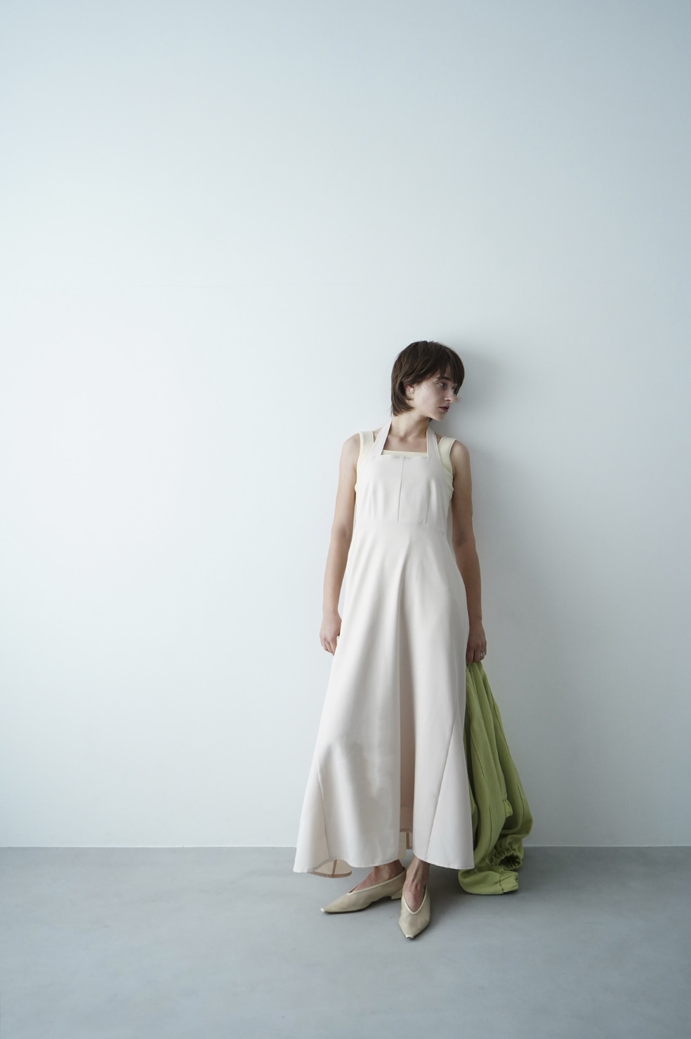 CLANE HALTER NECK LONG ONE PIECE サイズ１ | labiela.com