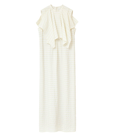 GINGHAM CHECK HANDKERCHIEF ONE PIECE｜DRESS(ドレス)｜CLANE