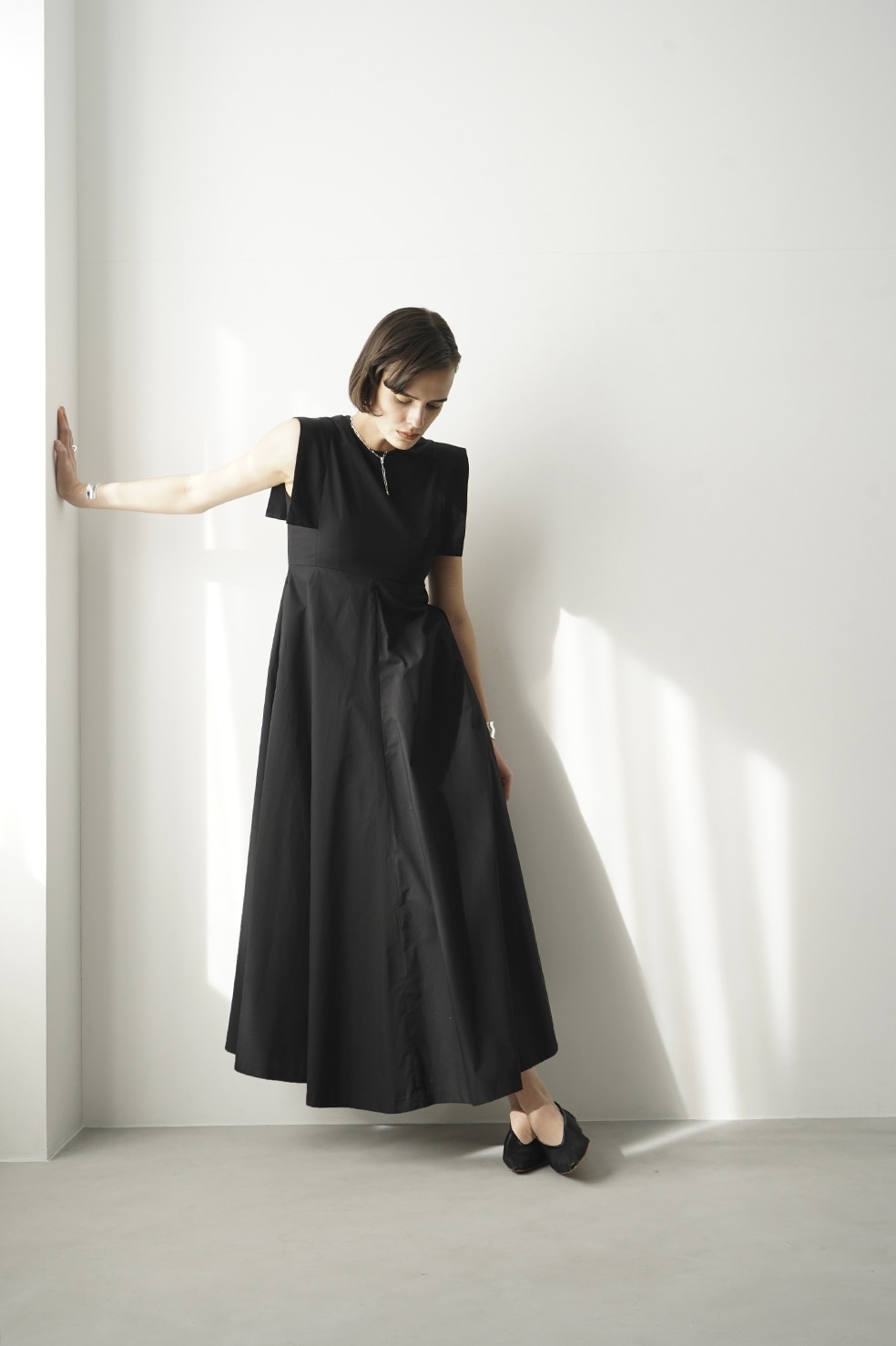 SQUARE SLEEVE ONE PIECE｜DRESS(ドレス)｜CLANE OFFICIAL ONLINE STORE