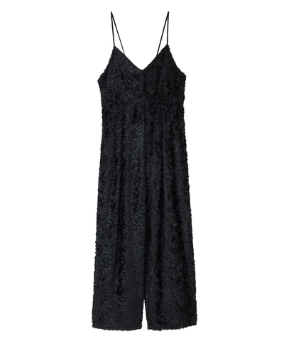 CLANE FRINGE CAMISOLE ALL IN ONE Black-