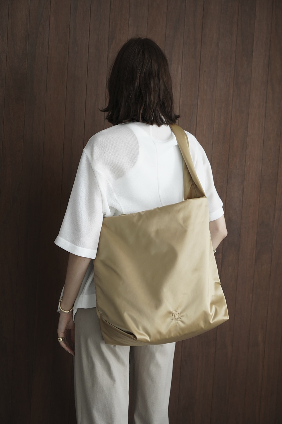 RAMIDUS×CLANE SQUARE SHOULDER BAG ブラック - トートバッグ