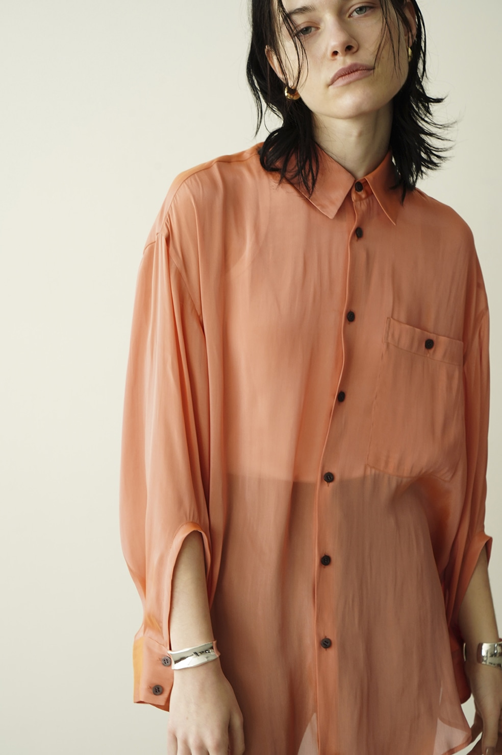 CLANE CHAMBRAY LOOSE SHIRT 大人気商品 64.0%OFF sandorobotics.com