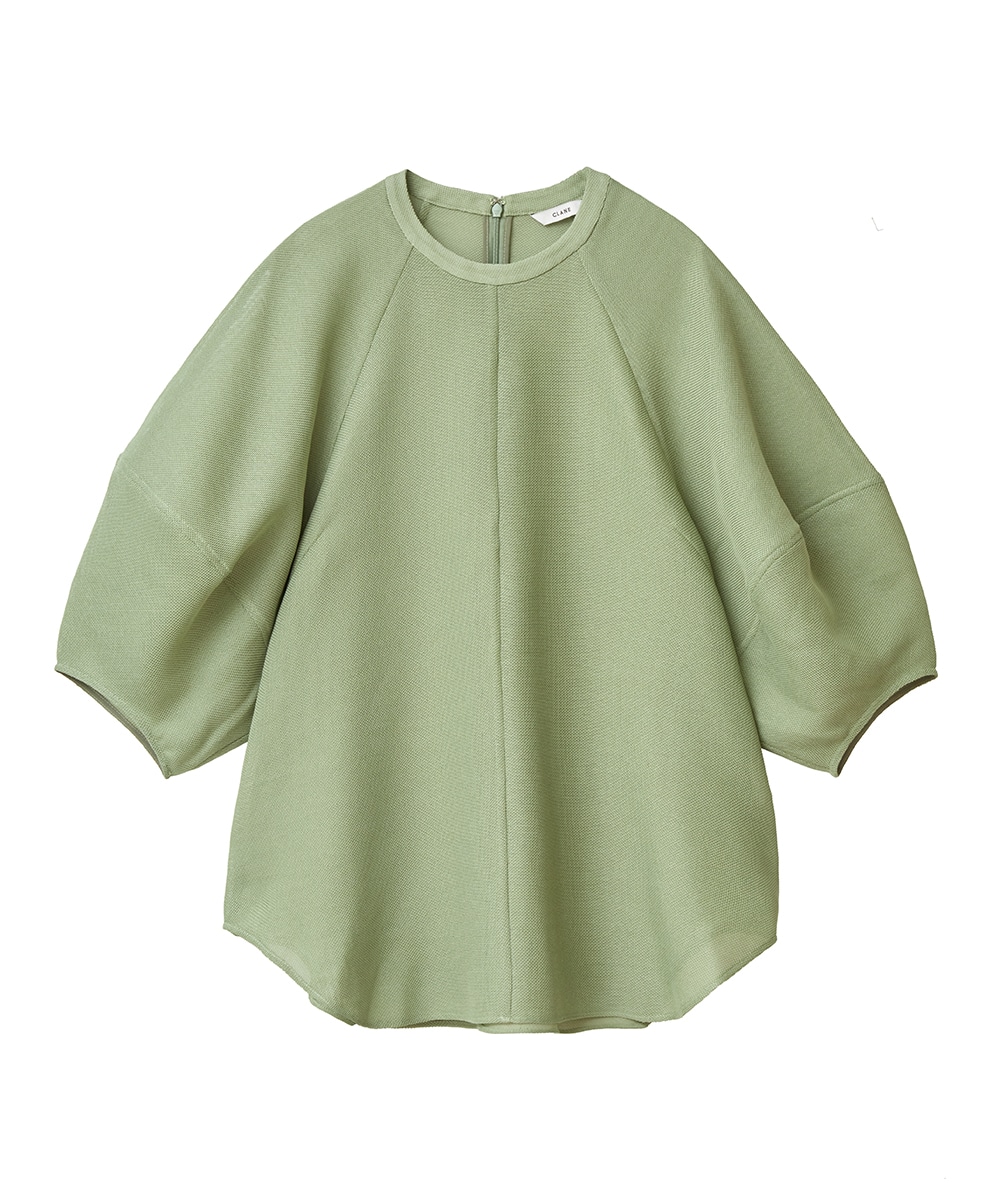 インターネットサイト CLANE MESHFORM SLEEVE BLOUSE - トップス