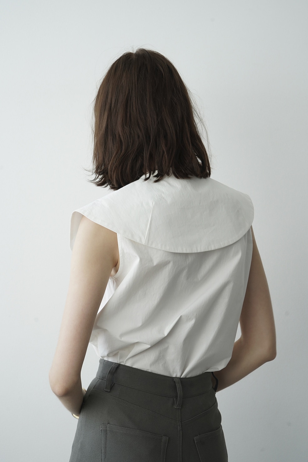 ROUNDED FLAT COLLAR SHIRT｜TOPS(トップス)｜CLANE OFFICIAL ONLINE STORE