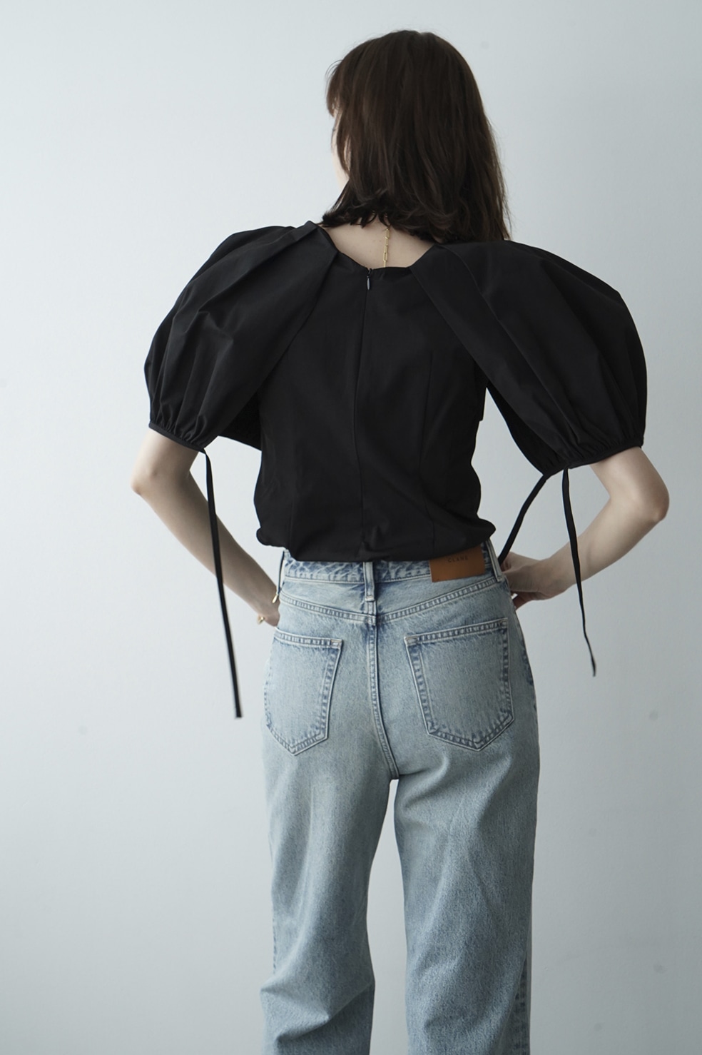 clane balloon sleeve tops | escolalf.com.br