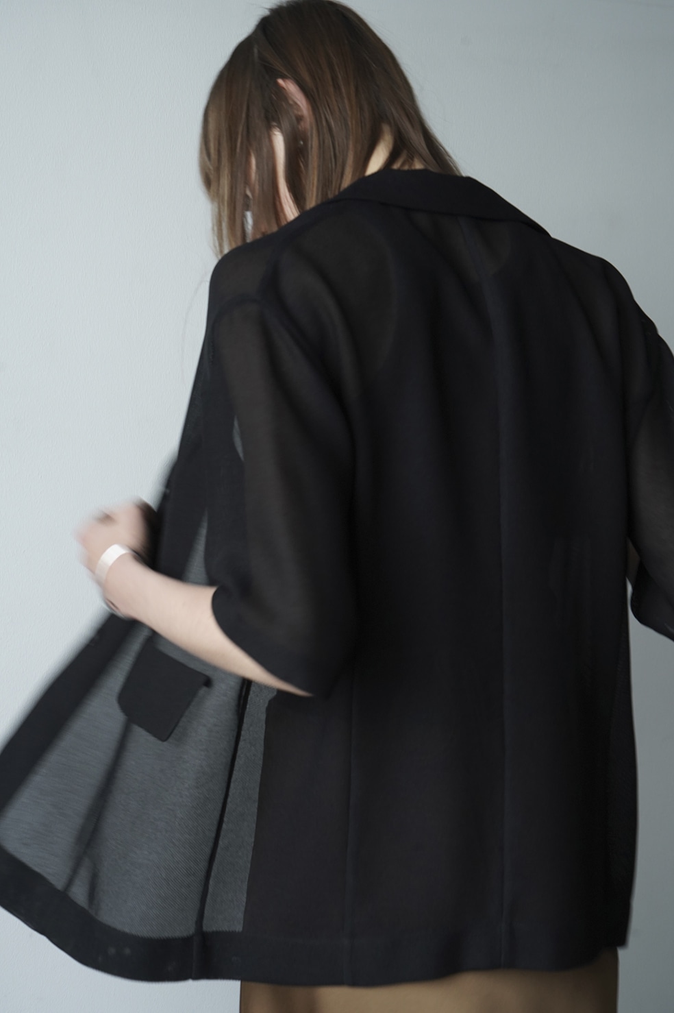 MESH HALF SLEEVE JACKET｜OUTER(アウター)｜CLANE OFFICIAL ONLINE STORE