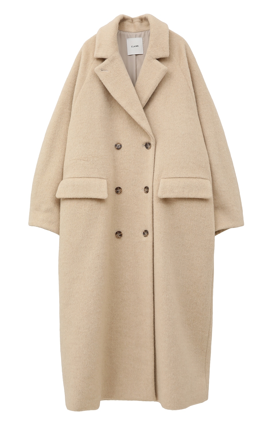 DOUBLE WOOL LONG COAT｜24AW EXHIBITION()｜CLANE OFFICIAL