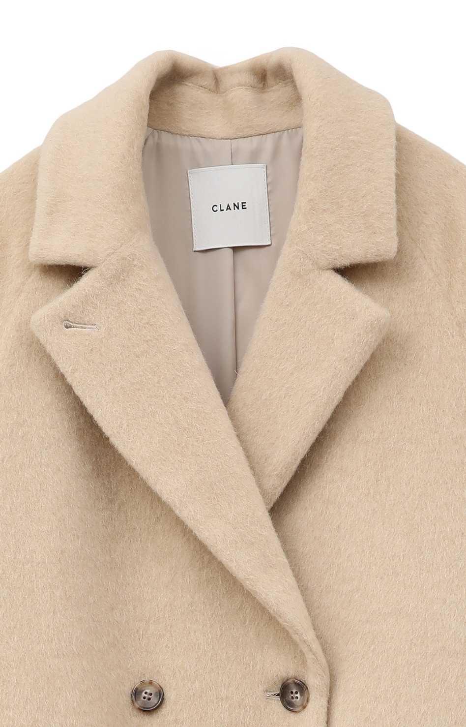 DOUBLE WOOL LONG COAT｜OUTER(アウター)｜CLANE OFFICIAL ONLINE STORE