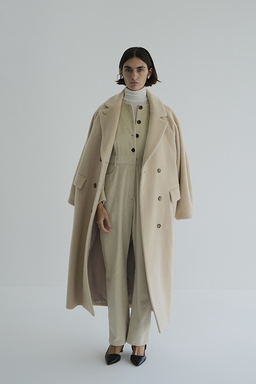 DOUBLE WOOL LONG COAT