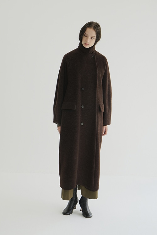 DOUBLE WOOL LONG COAT