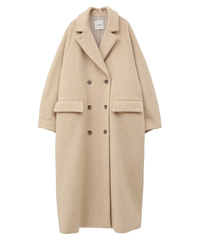 DOUBLE WOOL LONG COAT｜24AW EXHIBITION()｜CLANE OFFICIAL ONLINE STORE