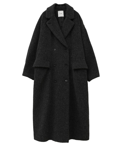 DOUBLE WOOL LONG COAT｜24AW EXHIBITION()｜CLANE OFFICIAL ONLINE STORE