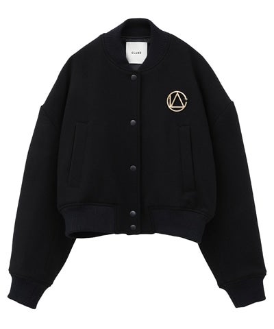 BROOCH SET OVER SHOULDER STADIUM JUMPER｜OUTER(アウター)｜CLANE  