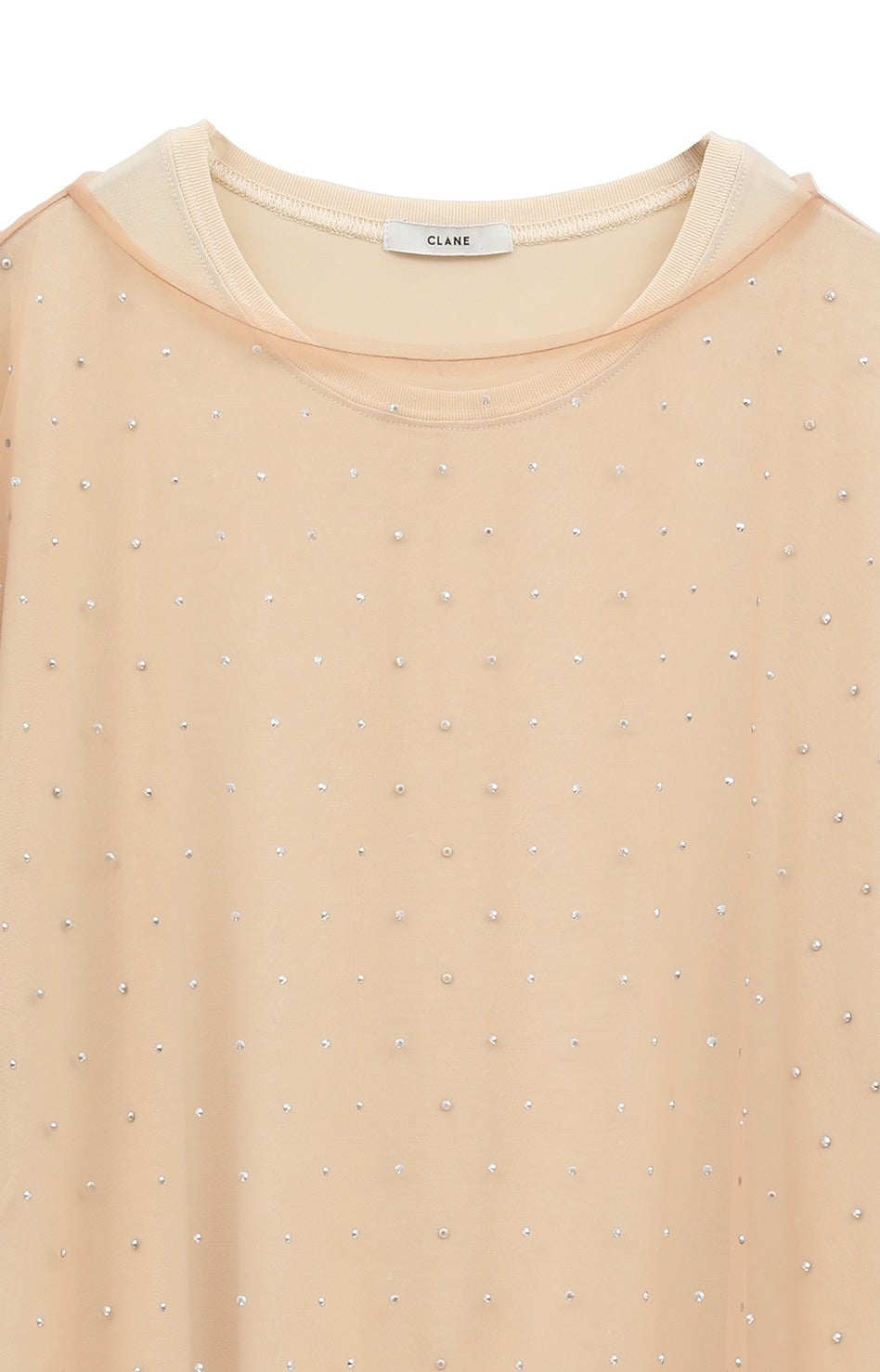 RHINESTONE SHEER TOPS｜TOPS(トップス)｜CLANE OFFICIAL ONLINE