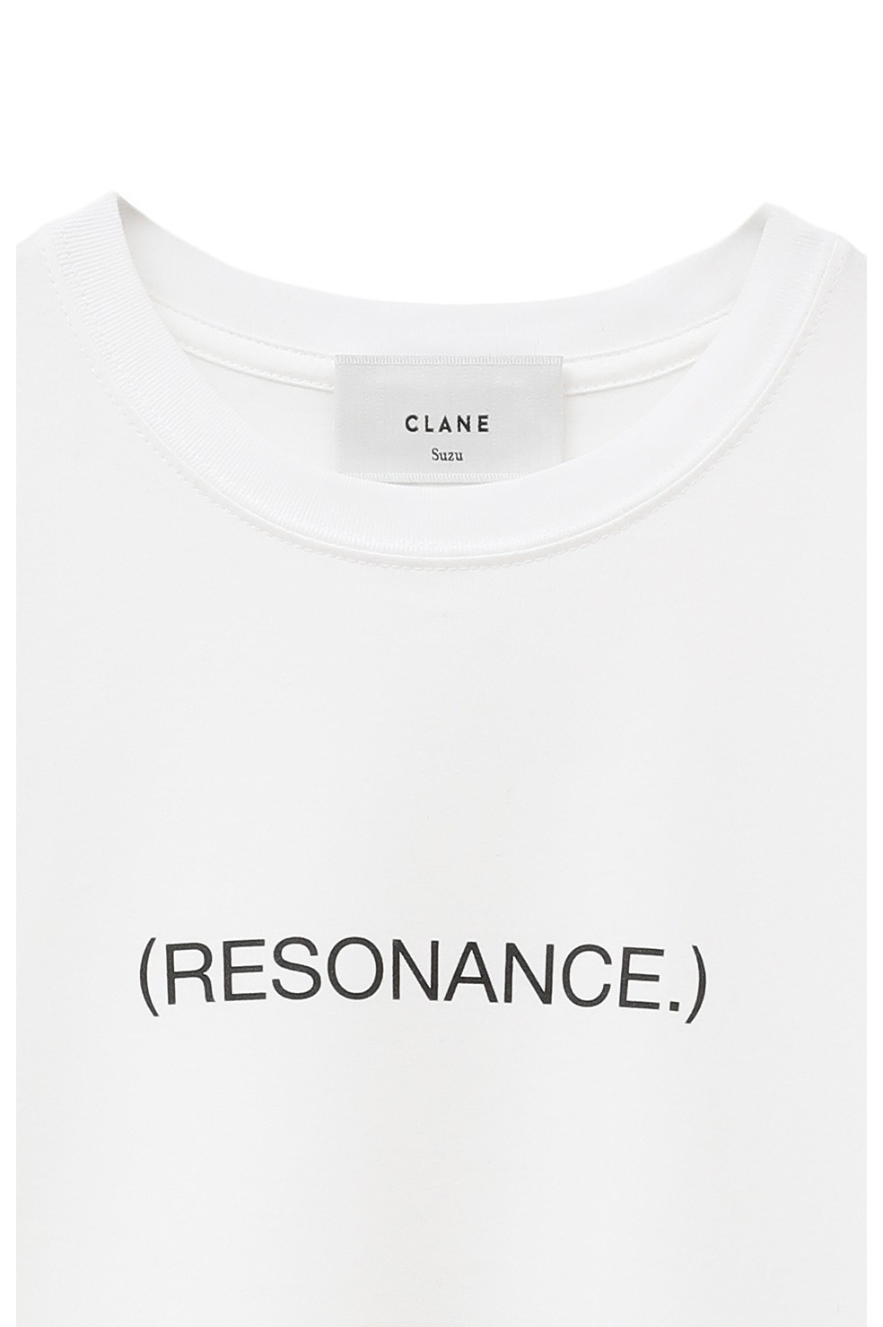 Suzu Hirose×CLANE MESSAGE T-SHIRT Suzu Hirose×CLANE MESSAGE T-SHIRT