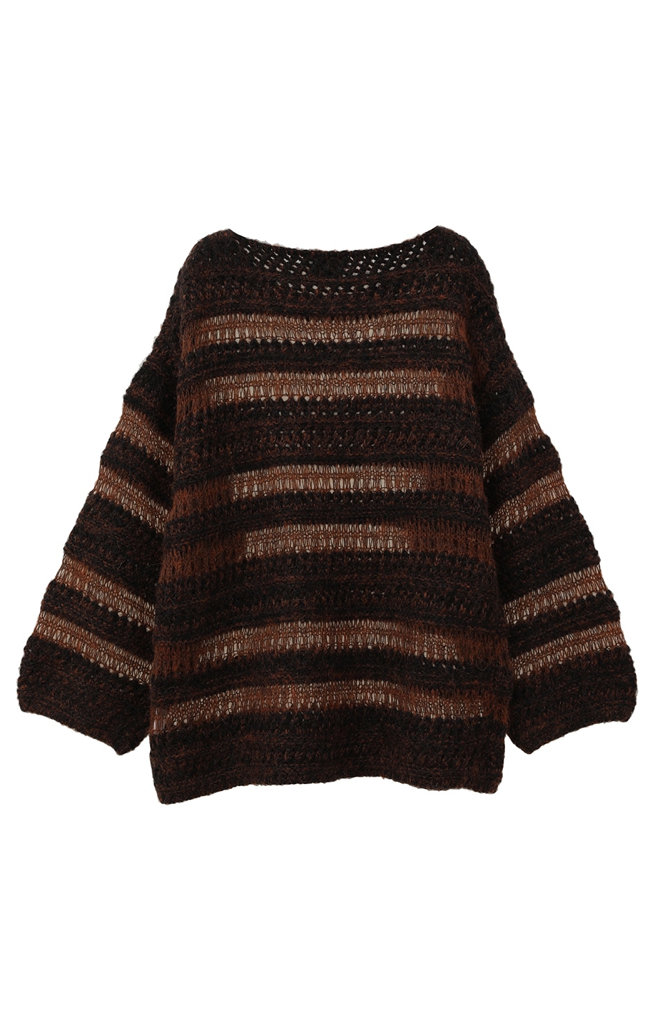 SHEER BORDER MOHAIR KNIT｜TOPS(トップス)｜CLANE OFFICIAL ONLINE STORE