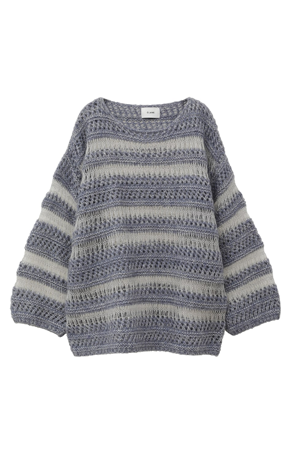 SHEER BORDER MOHAIR KNIT｜TOPS(トップス)｜CLANE OFFICIAL ONLINE STORE