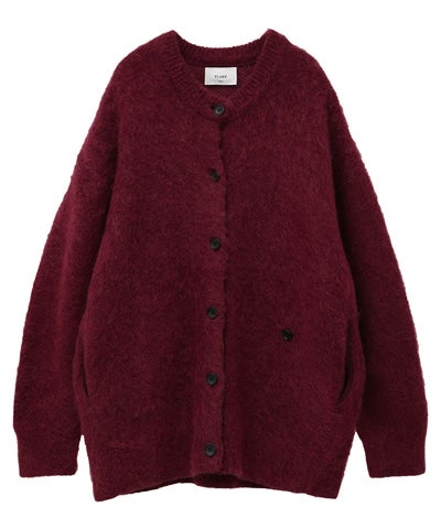 トップス CLANE MOHAIR LOOSE KNIT CARDIGAN CLANE / MOHAIR LOOSE KNIT CARDIGAN