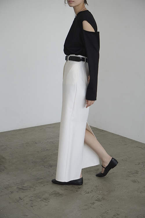 HIGH WAIST STRAIGHT SKIRT