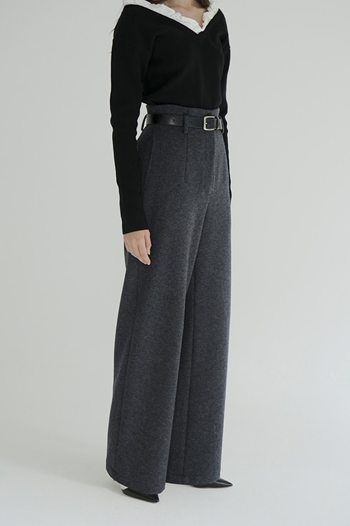 HIGH WAIST WIDE PANTS