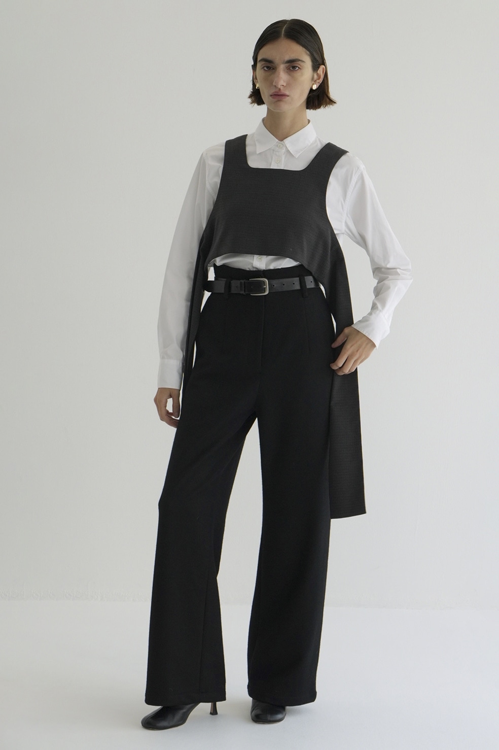 HIGH WAIST WIDE PANTS｜SKIRT/PANTS(スカート/パンツ)｜CLANE OFFICIAL ONLINE STORE