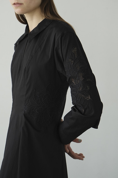 EMBROIDERY SHIRT ONEPIECE