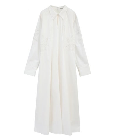 EMBROIDERY SHIRT ONEPIECE｜DRESS(ドレス)｜CLANE OFFICIAL