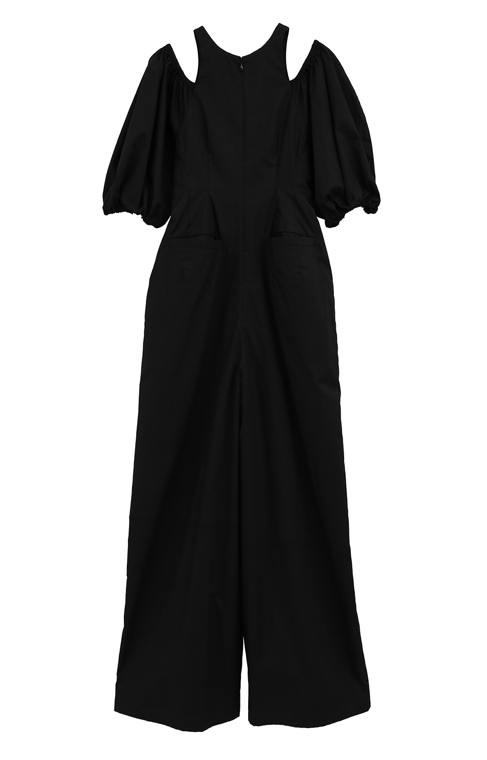 CLANE（クラネ）の「VOLUME PUFF SHOULDER ALL IN ONE（つなぎ