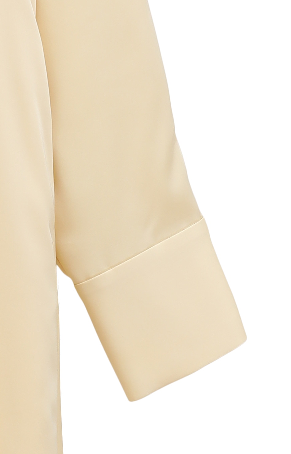 SLIT HOLE SLEEVE SATIN ONEPIECE｜DRESS(ドレス)｜CLANE
