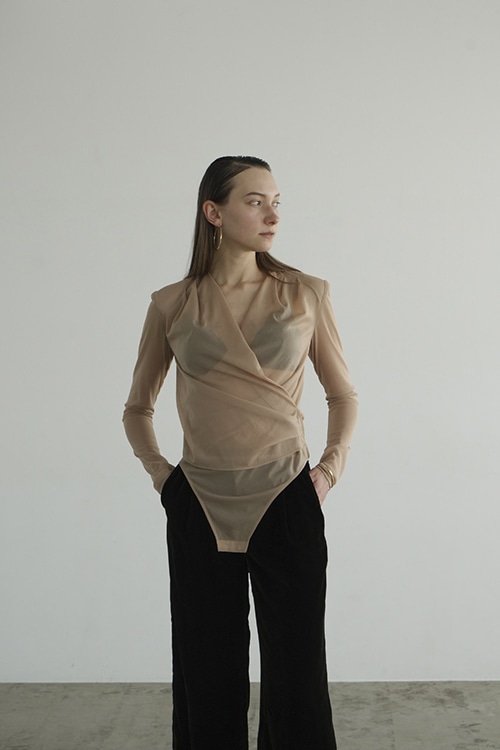 SHEER DRAPE BODY SUITS