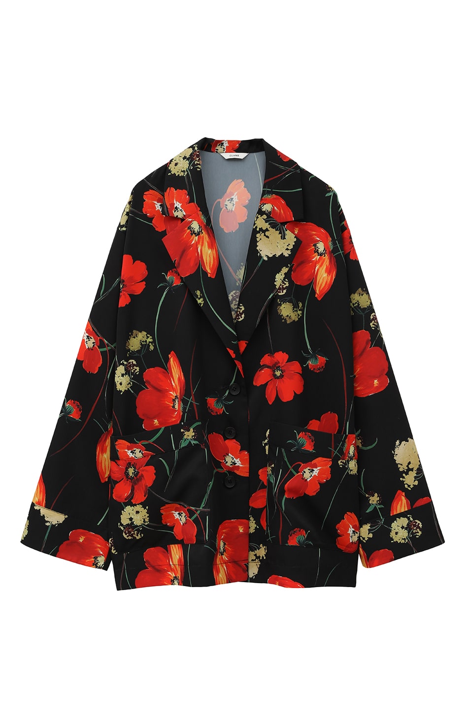 MULTICOLORED FLOWER SHIRT JACKET｜24AW EXHIBITION()｜CLANE 