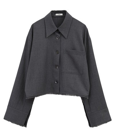 【超特価】CLANE FRINGE SHORT SHIRT 正規品 FRINGE SHORT SHIRT｜TOPS(トップス)｜CLANE OFFICIAL ONLINE STORE