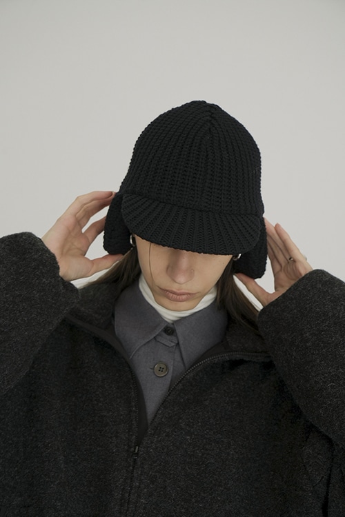 KIJIMA TAKAYUKI ×CLANE WOOL KNIT EAR CAP