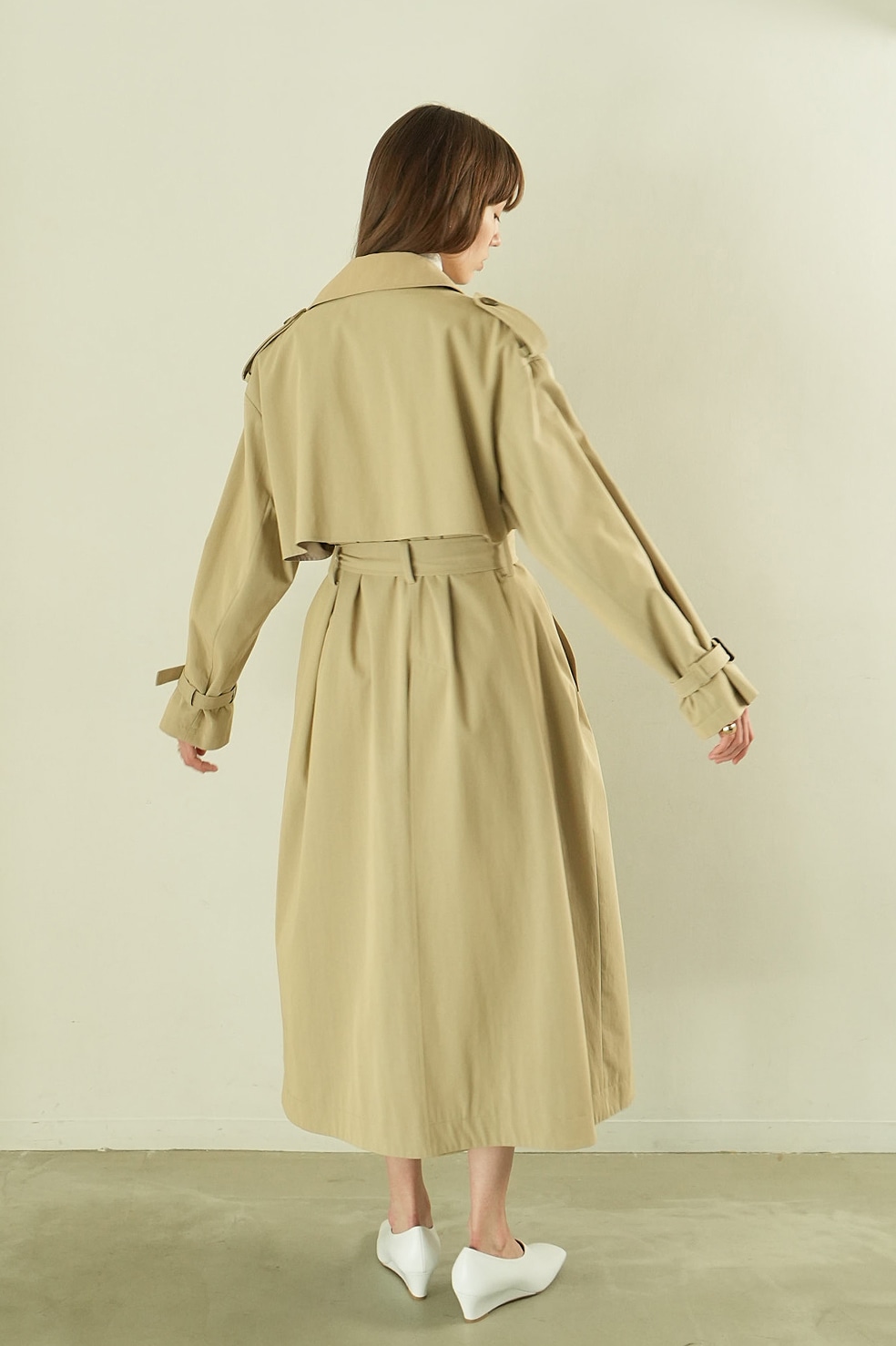LAYER LONG TRENCH COAT｜OUTER(アウター)｜CLANE OFFICIAL ONLINE STORE