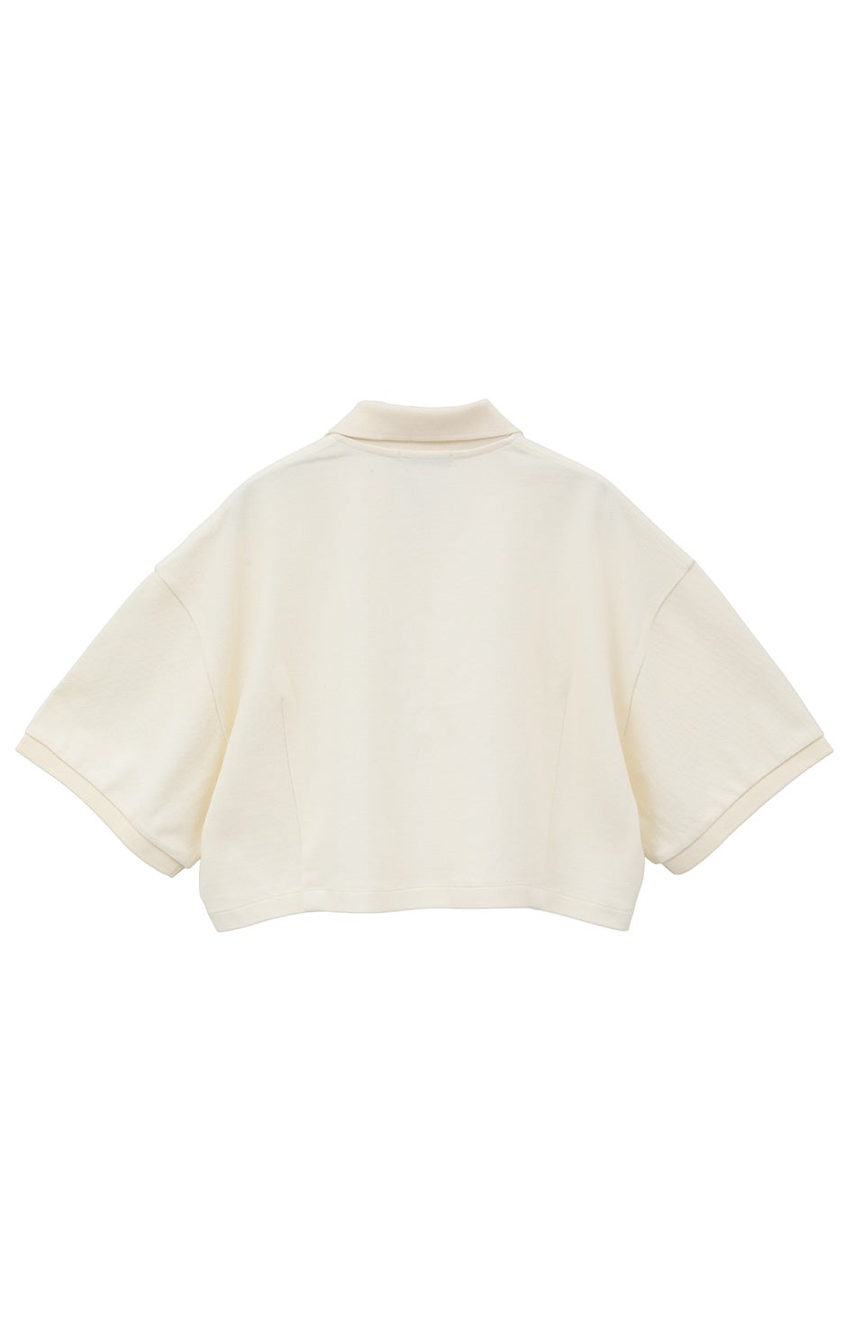 トップス CLANE CROPPED POLO TOPS CLANE/クラネ】CROPPED POLO TOPS/クロップドポロトップス