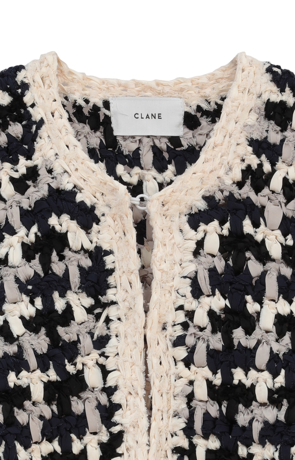 VINTAGE TAPE HAND KNIT CARDIGAN｜TOPS(トップス)｜CLANE OFFICIAL ...