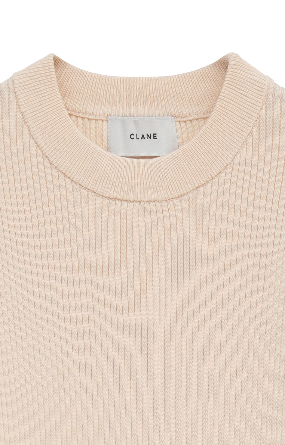 H/N HALF SLEEVE RIB KNIT TOPS｜TOPS(トップス)｜CLANE OFFICIAL 